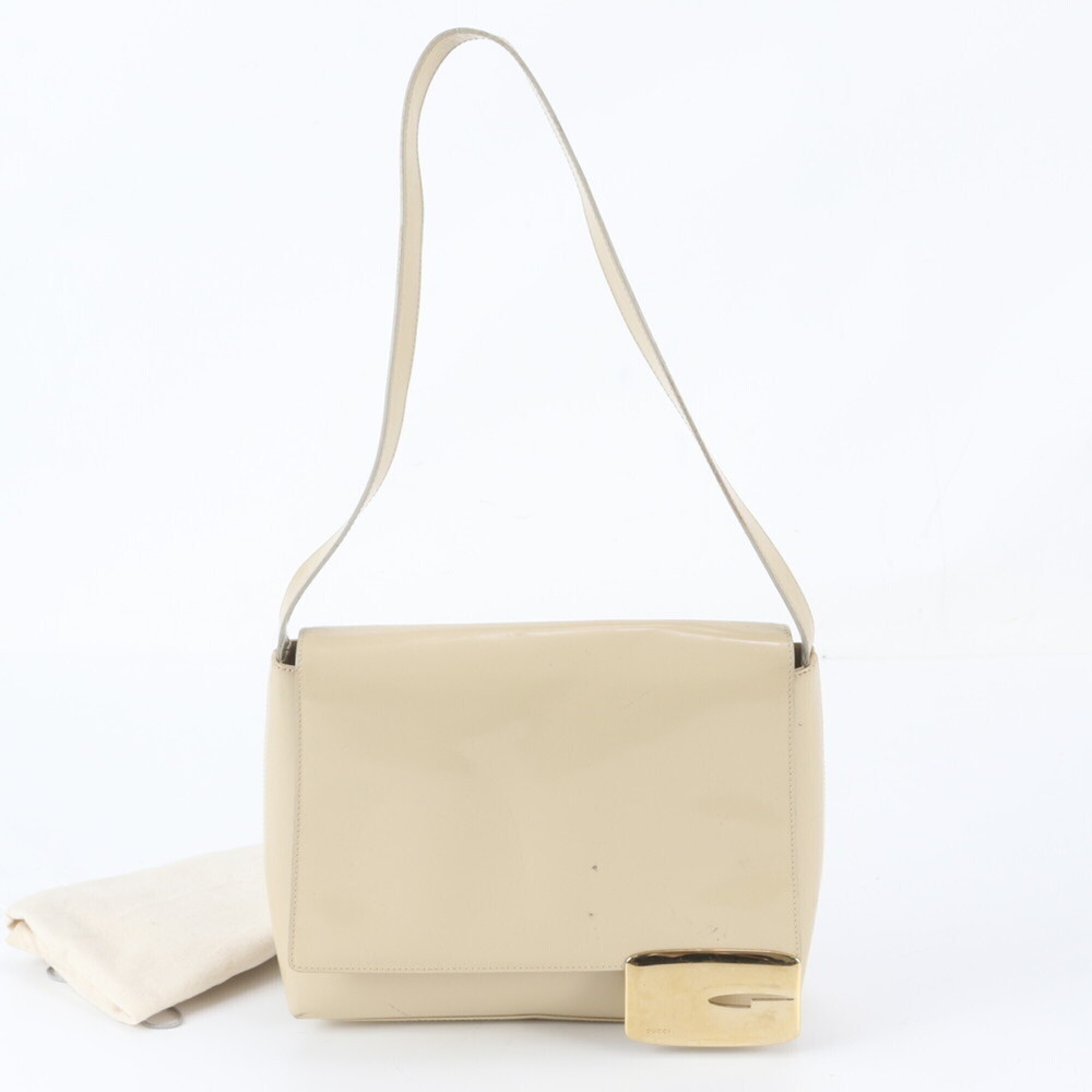 Gucci Old 001 3444 1812 Leather One-Shoulder Bag Handbag for Women